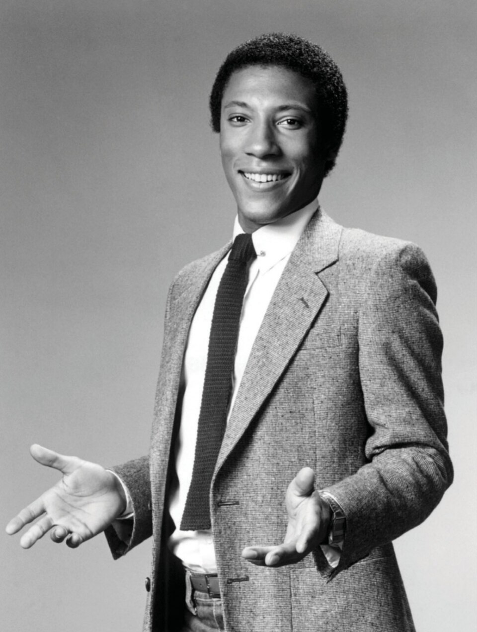 Byron Allen in 1982 NBC press photo for Real People