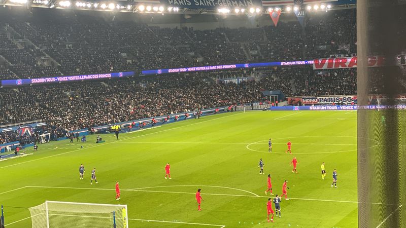 Parc des Princes stadium, home of Paris Saint-Germain