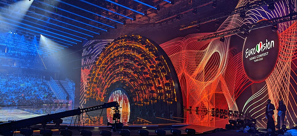 Eurovision 2026 stage at the Wiener Stadthalle in Vienna