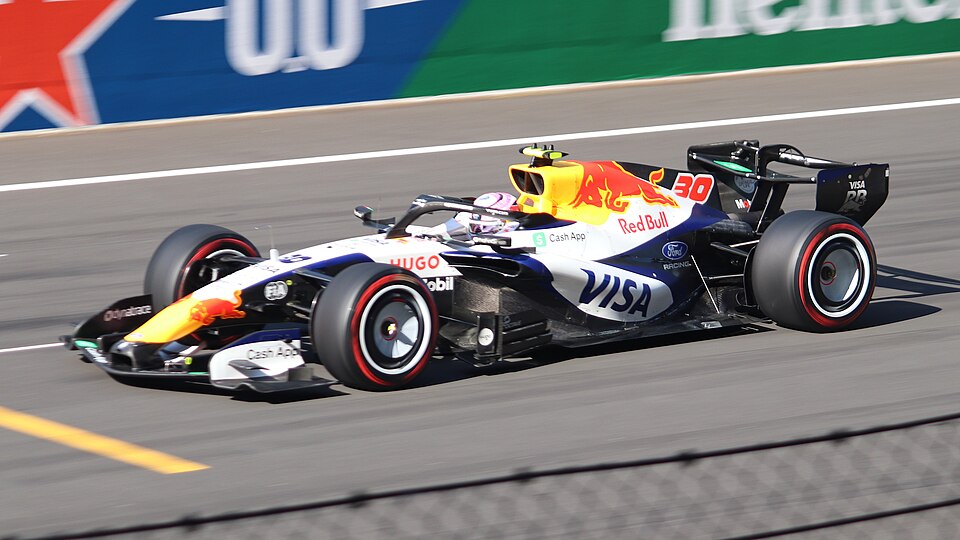 Racing Bulls F1 car during qualifying at the 2026 Chinese Grand Prix