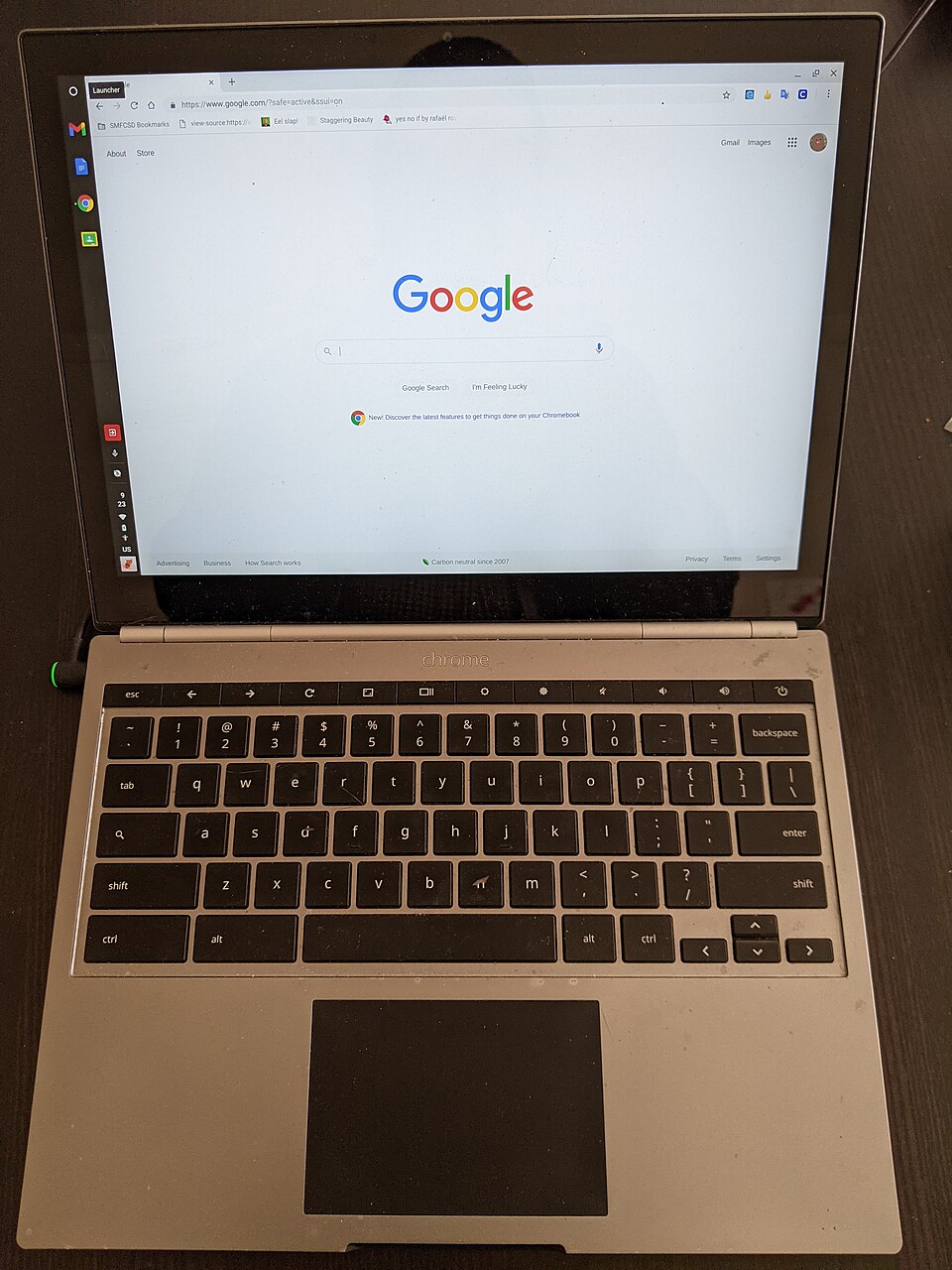 Google Chromebook Pixel, predecessor to the new Googlebook