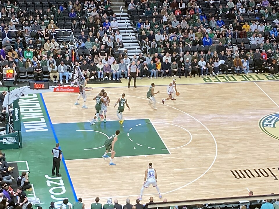 OKC Thunder players during an intense playoff game