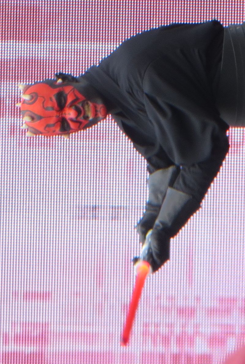 Darth Maul performer at Disney parks