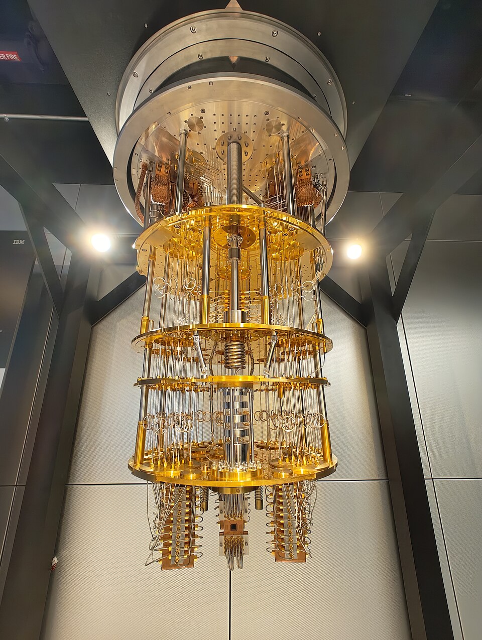 IBM Quantum System One quantum computer at TJ Watson Research Center