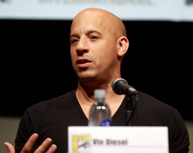 Vin Diesel at a public appearance